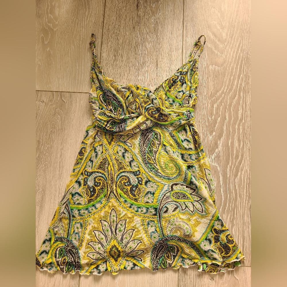 Express Mesh Paisley Camisole
